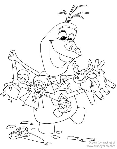 In frozen 2 (by disney), anna and elsa must head on a dangerous mission with kristoff, olaf and sven to the enchanted forest. Frozen Coloring Pages (4) | Disneyclips.com