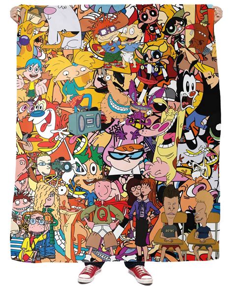 The best gifs are on giphy. Totally 90s Fleece Blanket | Cartoon wallpaper iphone ...