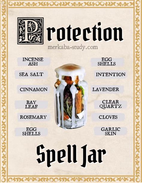 How To Do A Protection Spell Jar In 5 Simple Steps ⋆ Witch Journal