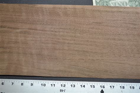 Walnut Raw Wood Veneer Sheets 8 X 27 Inches 142nd Or 6mm Etsy