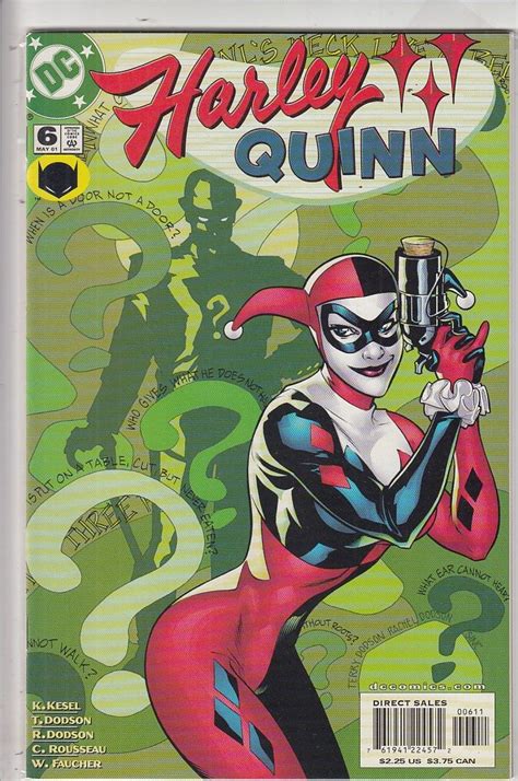 Harley Quinn Vol 1 6 Vf Collectors Edge Comics