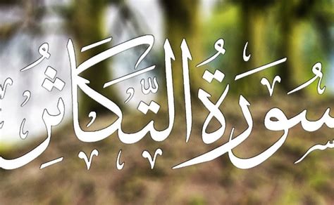 Surah Takasur Recitation By Sheikh Maher Al Mueaqly