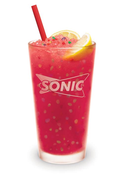 Lemon Berry Slush At Sonic