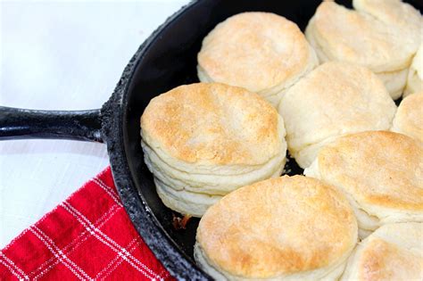 buttermilk biscuits rise high and create flaky layers due to a special folding technique