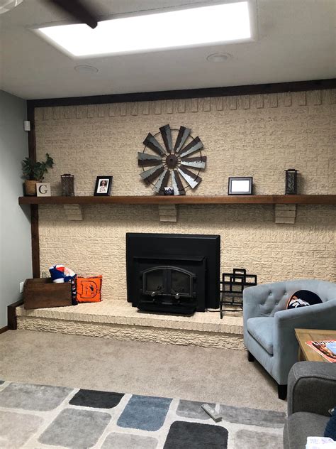 Painting Over Painted Brick Fireplace Does Anyone Have Experience