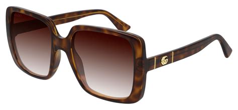 gucci gg0632s prescription sunglasses havana brown gradient tortoise black