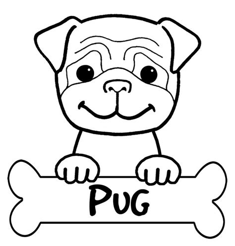Free printable coloring pages for kids and adults. Printable Pug Coloring Pages - Coloring Home