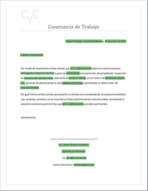 Carta Solicitud De Constancia De Trabajo Financial Report