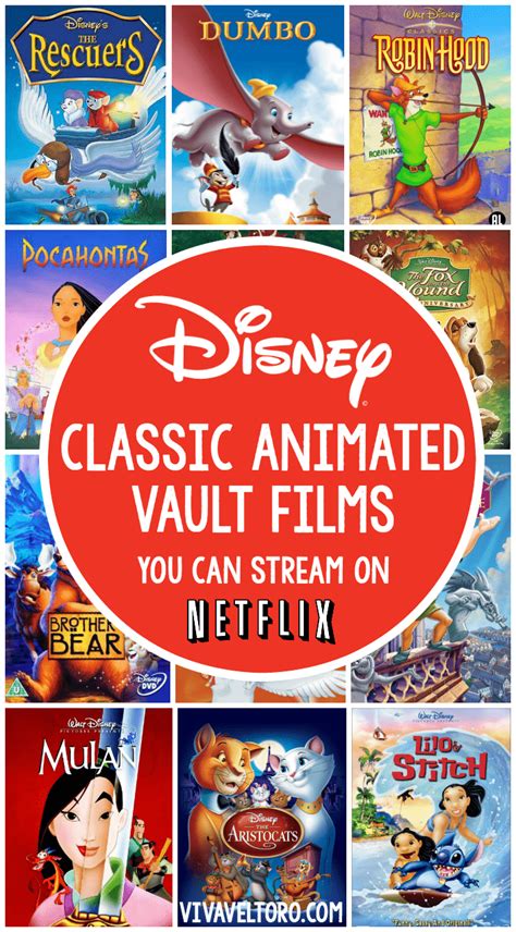 classic disney movies from the vault that you can stream on netflix right now viva veltoro
