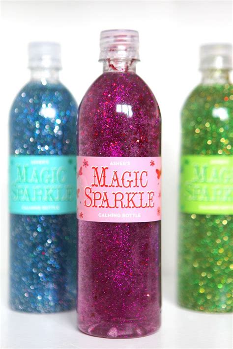 Magic Sparkle Calming Bottle Sparkle Bottle Calming Bottle Timeout