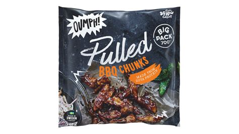 Oumph Pulled Bbq Chunks Big Pack Fastfood And Restaurang Stockholm