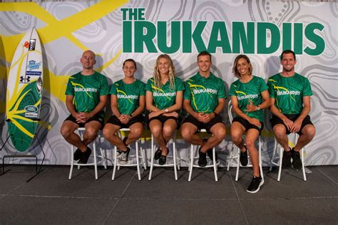 The Irukandjis Australian National Surf Team Unveils New Name And Identity Ahead Of Tokyo Olympics