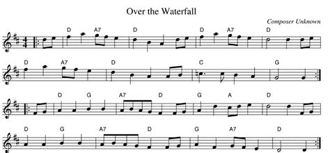 Over The Waterfall North Atlantic Tune List