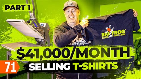 How To Start A 500K Year T Shirt Business Pt 1 YouTube