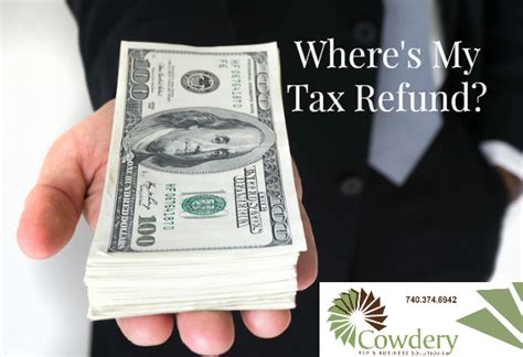 How To Use The Wheres My Tax Refund Tool At Cowdery Tax