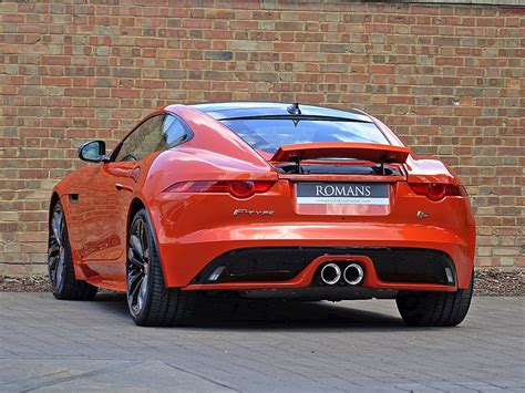 2015 Used Jaguar F Type S V6 Coupe Firesand Orange