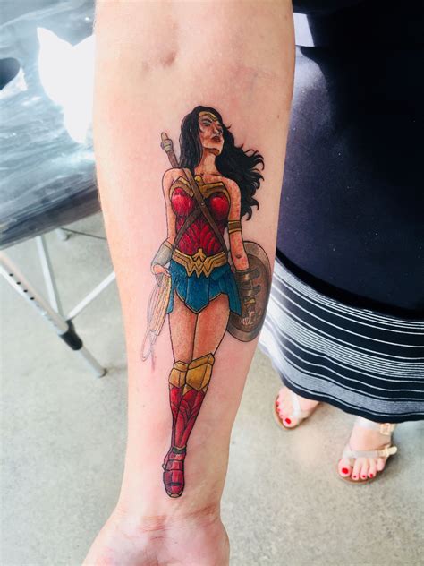 Wonder Woman Tattoo Shop9andthreequarters Tattoos For Women Wonder