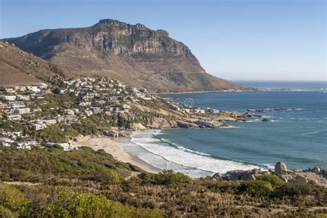 People Enjoy The Beach At Cape Town South Africa Stock Image Image