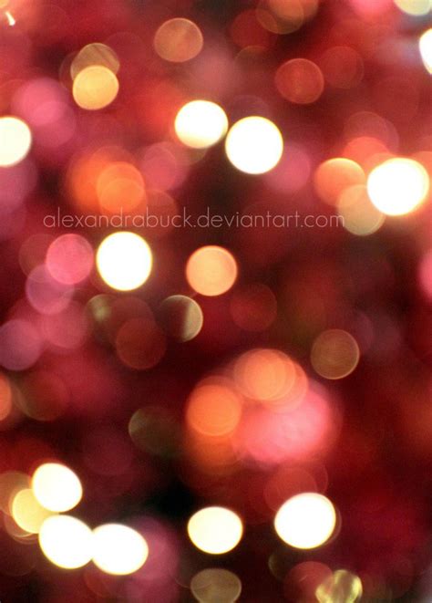 Red Bokeh By Alexandrabuck On Deviantart