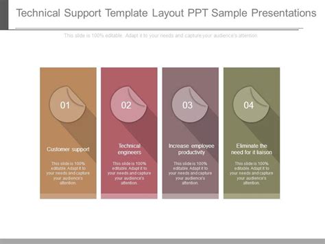 Technical Support Template Layout Ppt Sample Presentations Graphics
