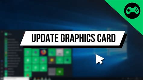 Just right click on target gpu card and pick update driver. How to Update ANY Graphics Card on Windows 10 - YouTube