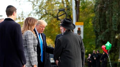 Trumps Visit To Pittsburghs Tree Of Life Synagogue Shows He Is