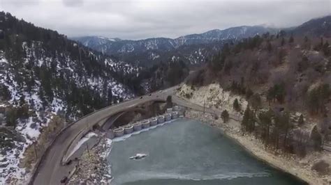 Aerial View Of Big Bear Lake By Dji Phantom 3 Drone Youtube