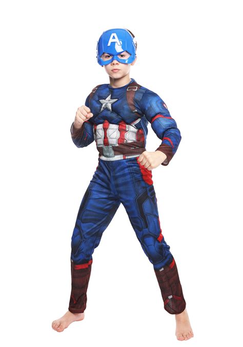 Captain America Recycled Kids Halloween Costume Ph