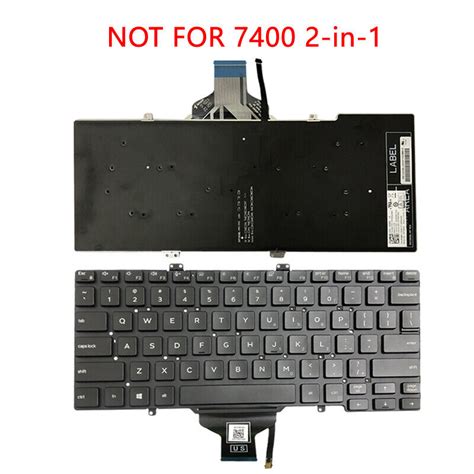 For Dell Latitude 7400 3400 5400 7410 5401 5411 Laptops Replace Acklit