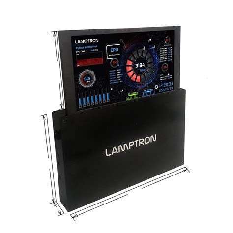 Lamptron Hm070 Lift Pc Hardware Monitor 7 Lcd Display 6900628202821