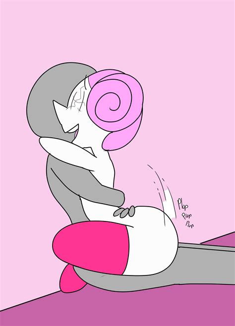 Rule 34 Faceless Male Hugging Hugging To Present Ass Muffintop On Lap Pink Hair Pink Pearl