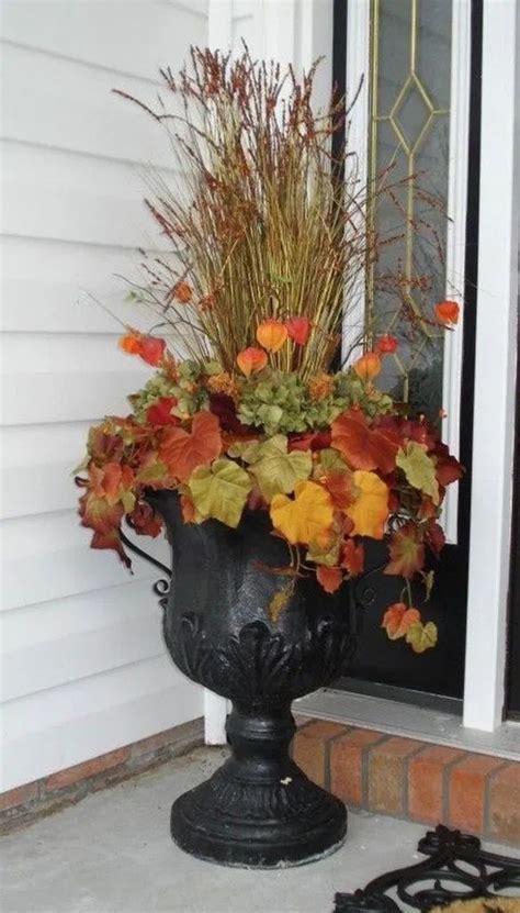 25 Easy Fall Planters For Decoration Fall Decorations