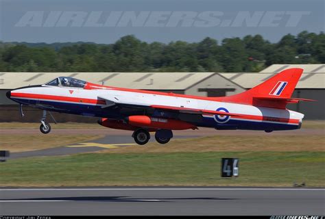 Hawker Hunter Fga9 Uk Air Force Aviation Photo 2353391