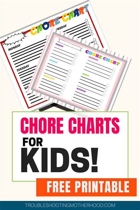 Easy To Download Free Daily Responsibility Chart For Your Kids Keep