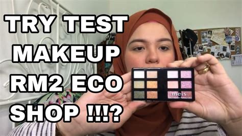 One of our top picks in kuala lumpur. TRY TEST MAKEUP KEDAI RM2 (ECO SHOP) #kedairm2 # ...