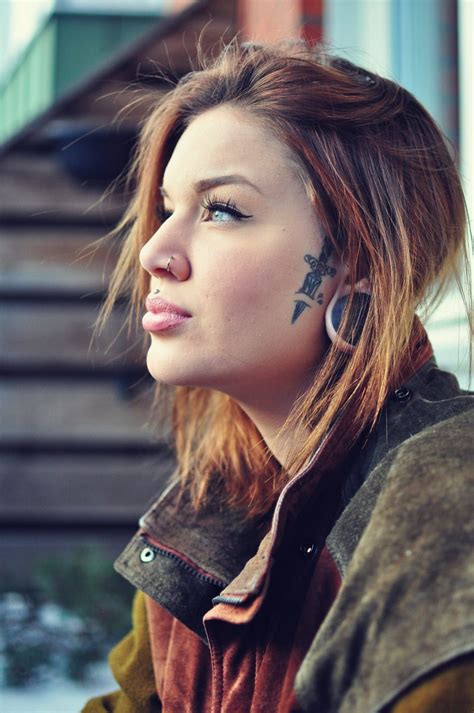 25 Sweet Side Face Tattoos Face Tattoos Face Tattoos For Women Face