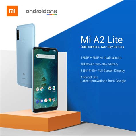 Mi A2 Lite With Ai Dual Camera 4000mah Two Day Battery