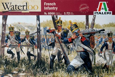 Italeri 6066 Napoleonic French Infantry 172 Scale Model