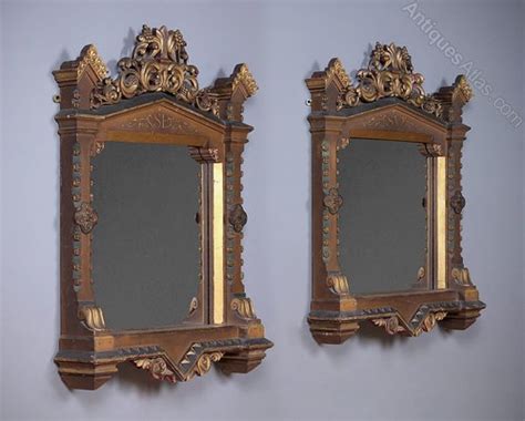 Antiques Atlas Pair 19thc Gothic Revival Gilt Frame