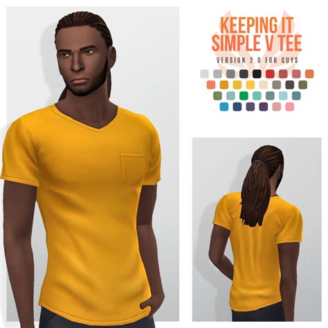 60 Sims 4 Male Cc Shirts For Adorable Sims