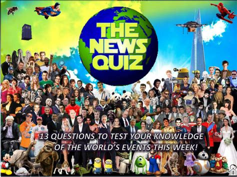 The News Quiz 5th 12th December 2016 Teaching Resources