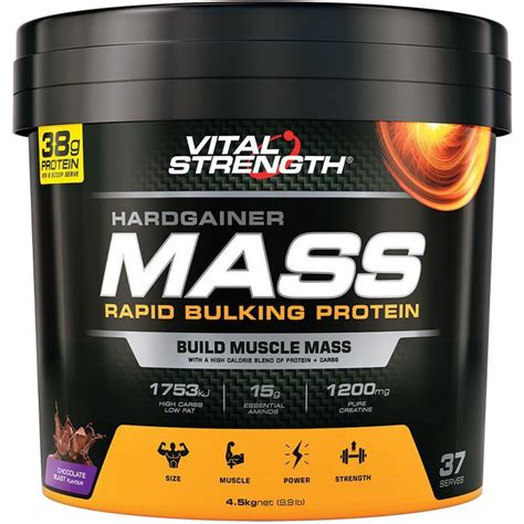 Buy Vitalstrength Hardgainer Mass Rapid Bulking Protein Chocolate Blast