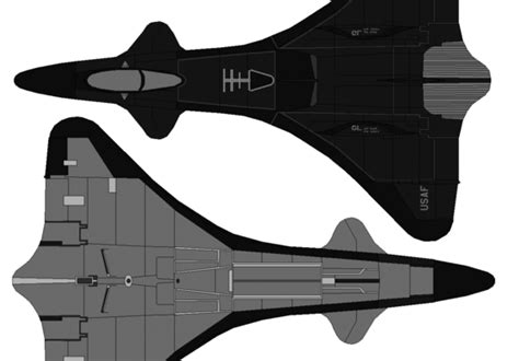 Northrop Grumman F 19a Specter Drawings Dimensions Figures Download Drawings Blueprints