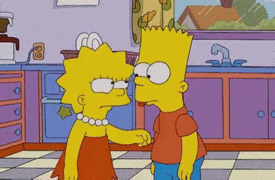 Yum Thesimpsons Bartsimpson Lisasimpson Discover Share Gifs The Simpsons Bart