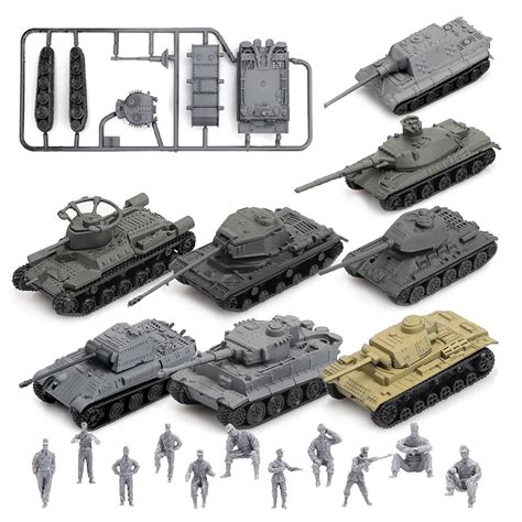 Buy ViiKONDO PCS WWII Tank Model German Tiger Hunting Heavy