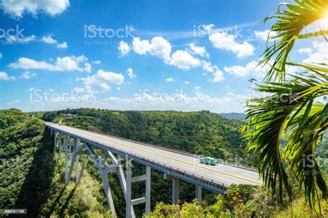 Bacunayagua Bridge Tallest Bridge In Cuba Stock Photo Download Image