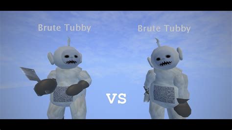 Slendytubbies 3 Boss Vs Boss Fight L Brute Tubby Vs Brute Tubby Youtube