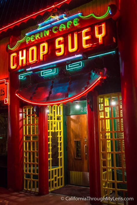 #original photographer #restaurant #vintage signs #chinese food #neon sign #street photography. Chop Suey Peking Restaurant in North Park, San Diego ...
