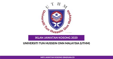 Portal kerjaya kerja kosong terkini hanya menyiarkan untuk memudahkan permohonan anda. Permohonan Jawatan Kosong Universiti Tun Hussein Onn ...