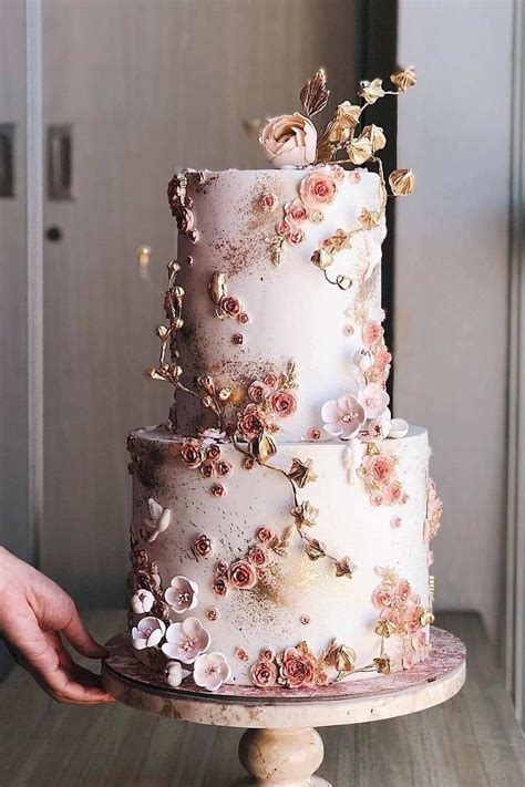So Stunning 20 Chic Wedding Cakes For Fall Wedding Ideas